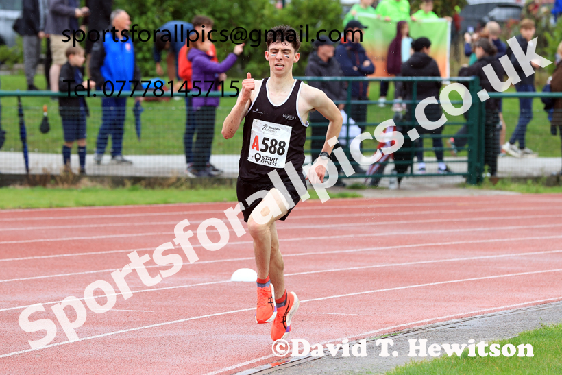 Mens Under-17s 2025 Northern Athletics Autumn Road Relays, Leigh, Lancashire. Photo: David T. Hewitson/Sports for All Pics